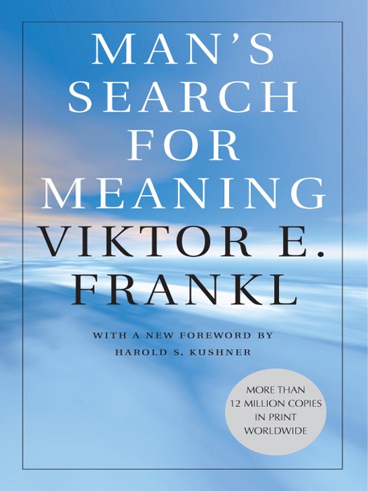 Cover of Man's Search for Meaning