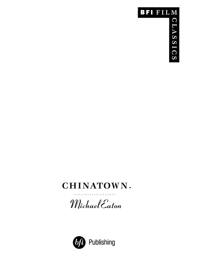 Cover of Chinatown