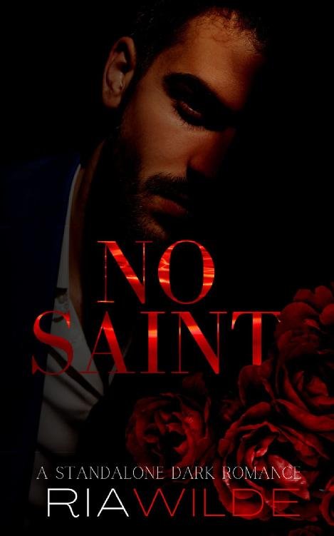 Cover of No Saint: A standalone dark romance