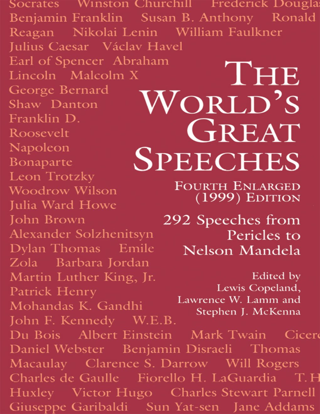 Cover of The World's Great Speeches