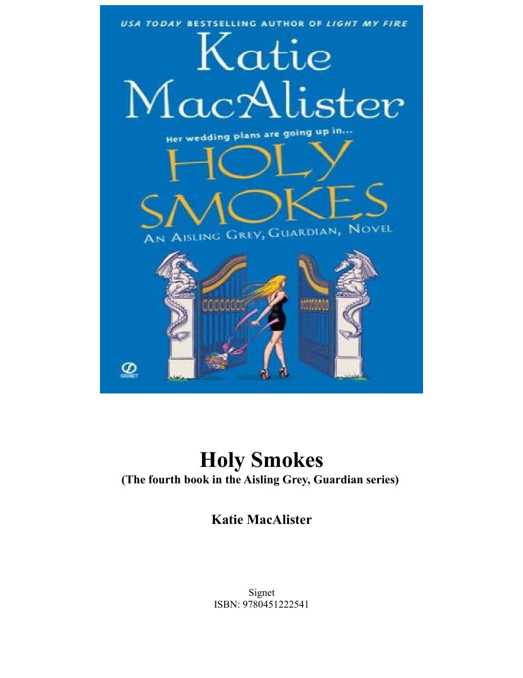 Cover of Holy Smokes