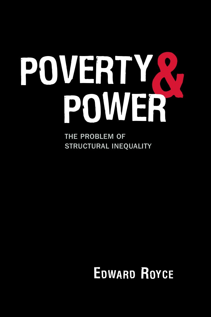 Cover of Poverty and Power - the Problem of Structural Ine